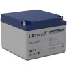 Ultracell UL26-12 VRLA AGM Batterie au plomb (12V, 26 Ah, T3 terminal)