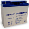 Ultracell UL18-12 VRLA AGM Batterie au plomb (12V, 18 Ah, T3 terminal)